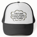 Act Gay in Public (reverse) hats