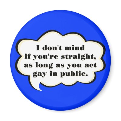 Act Gay in Public (reverse) by AtlasShrugging