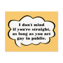 Act Gay in Public (reverse)