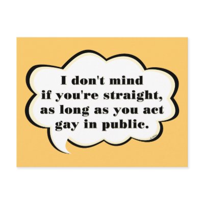 Act Gay in Public (reverse) by AtlasShrugging
