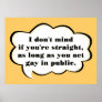 Act Gay in Public (reverse)