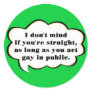 Act Gay in Public (reverse)
