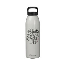 Act Justly. Love Mercy. / Abort73.com Reusable Water Bottle