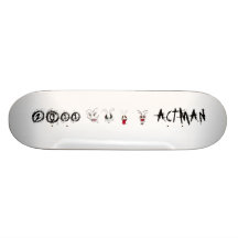 ACT MAN series              MOOD WEAR Skate Deck
