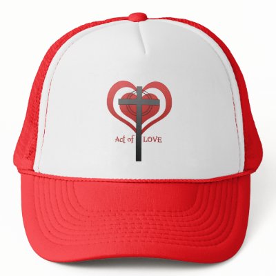 act of love trucker hat by webunicorn