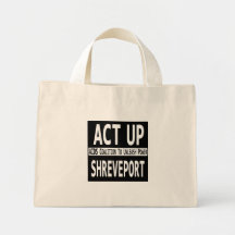 Act-up Shreveport tote bag