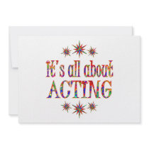 ACTING INVITATION
