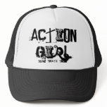 action girl, surf  skate  snow.... hats