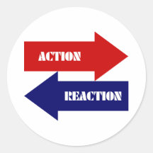 Action-Reaction Sticker