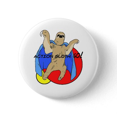 Action Sloth Coloured by Stellae