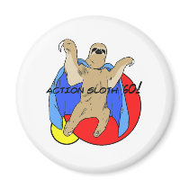 Action Sloth Coloured