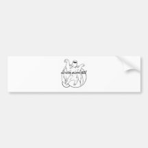 Action Sloth, Go! Bumper Stickers