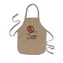 Actions Speak Louder than Beliefs, Atheist Symbol Apron