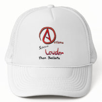 Actions Speak Louder than Beliefs, Atheist Symbol Hats