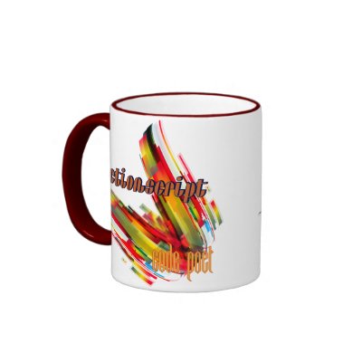 ActionScript- Multicolor Code Swirl Coffee Mug by actionscriptcodepoet