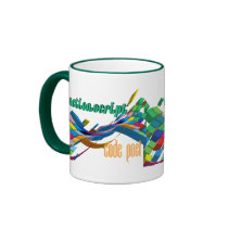 ActionScript- Multicolor Double Arch Mug