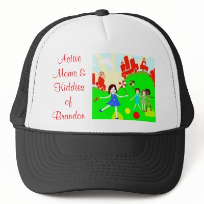 "Active Moms & Kiddies of Brandon" Hat by z6osiris9z