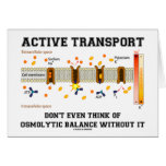 Active Transport Don't Think Of Osmolytic Balance cards