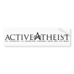 activeAtheist Bumper Sticker