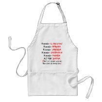Activism: Don't just remember genocides... Aprons