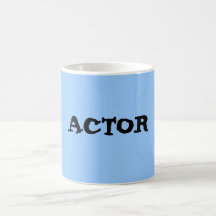 ACTOR BLUE MUG