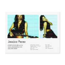 Actor/Model 2 Shot Headshot Card