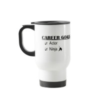 Actor Ninja Career Goals Coffee Mug