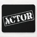 Actor Stamp mousepads