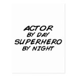 Actor Superhero by Night Post Cards