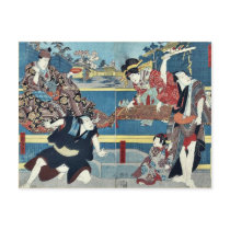 Actors by Utagawa,Toyokuni Postcards