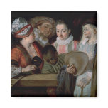 Actors from the Theatre Francais, c.1714-15 Refrigerator Magnets