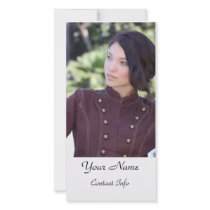 Actors Headshot Card