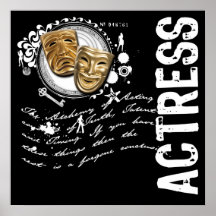 Actress Alchemy of Acting Posters