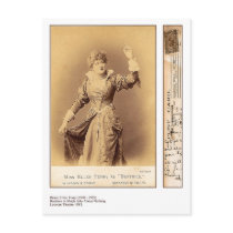 Actress Dame Ellen Terry Postcard