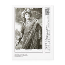 Actress Ellen Terry Postcard