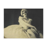 actress in ballerina outifit post card postcards