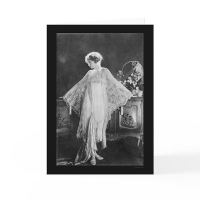 Actress Lillian Gish 1922 Greeting Cards by lc_vintagephotos