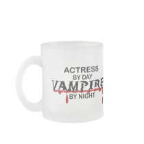 Actress Vampire by Night Coffee Mugs