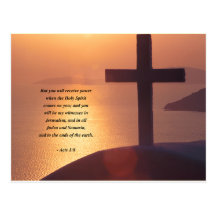 ACTS 1:8 POST CARD