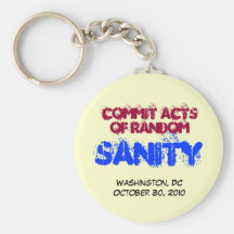 Acts of Random SANITY Keychain