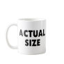 Actual Size Coffee Mugs