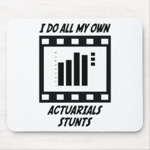 Actuarials Stunts Mouse Mat