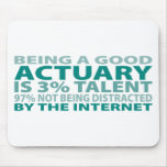 Actuary 3% Talent Mouse Mat