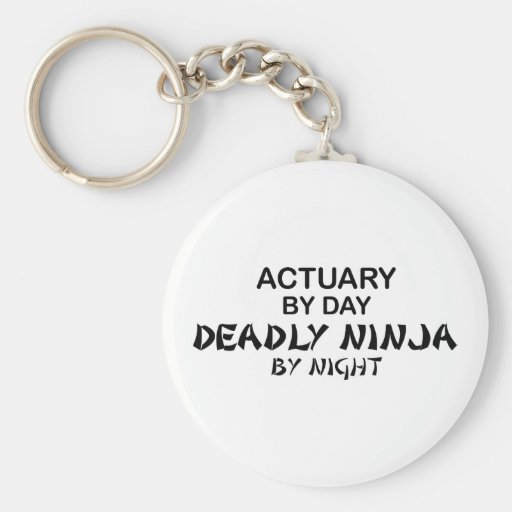 Actuary Deadly Ninja by Night Keychains