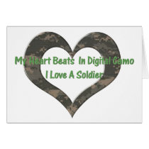 ACU Camo Heart Card