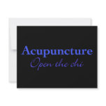 Acupuncture - Open the chi Personalized Invites