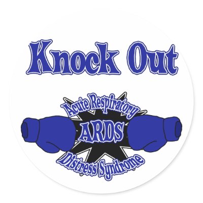 Acute Respiratory Distress Syndrome ARDS Stickers by shopaholicchick