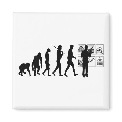 Ad agency creative director and team Tees Refrigerator Magnets by Funkart