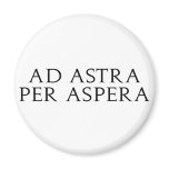 Ad Astra Per Aspera Magnet