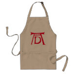 AD Durer Monogram aprons